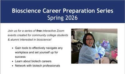 2026 Bioscience Career Preparation Series