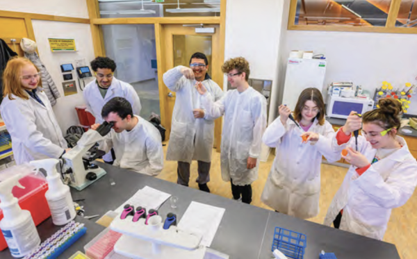 biotech students